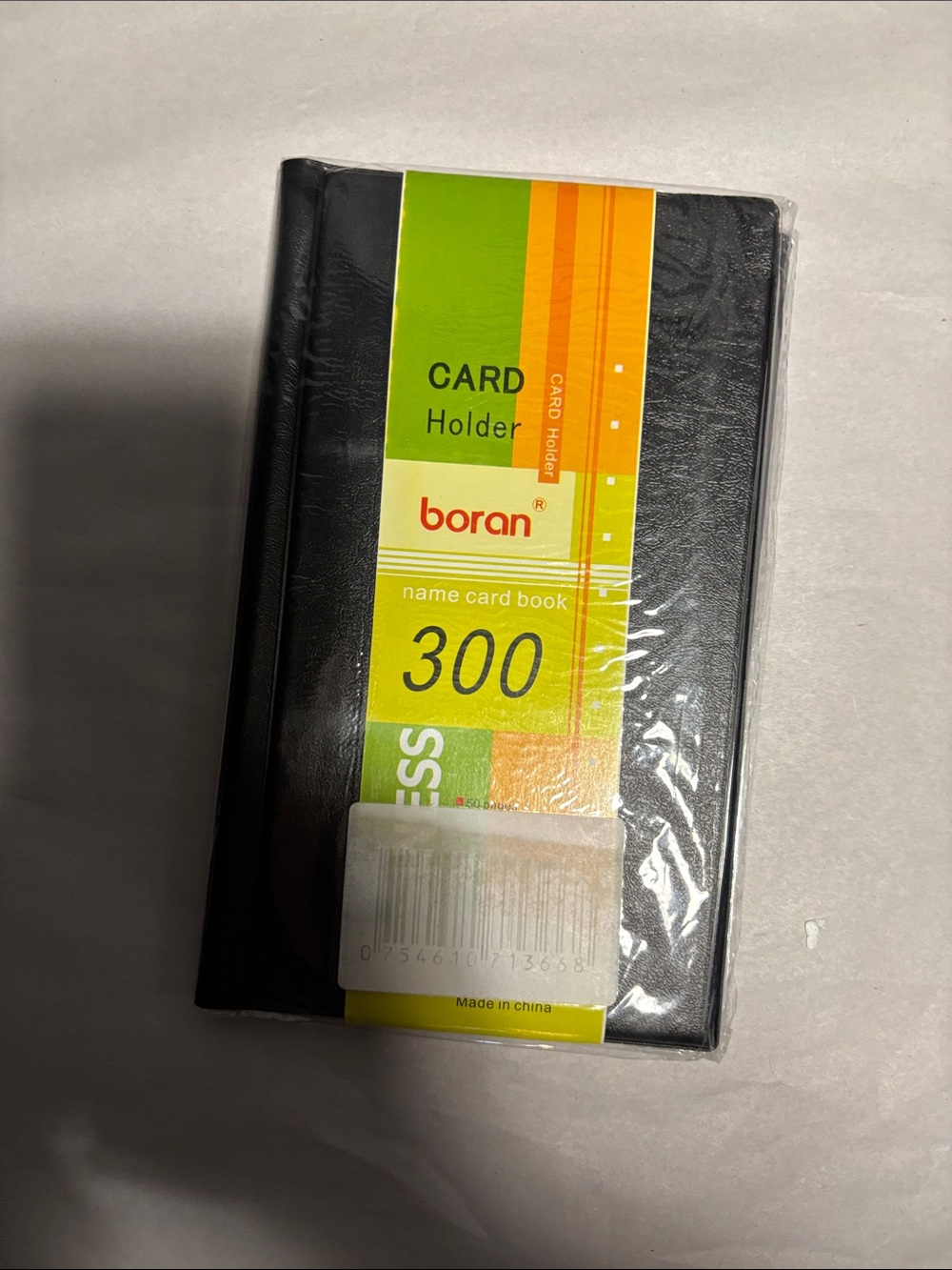 Black Card Holder Name Card -300 Slots.